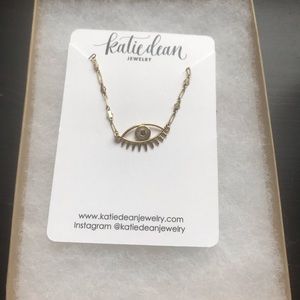 Katie Dean even eye necklace